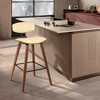 Fox 25.5" Counter Height Upholstered Bar Stool