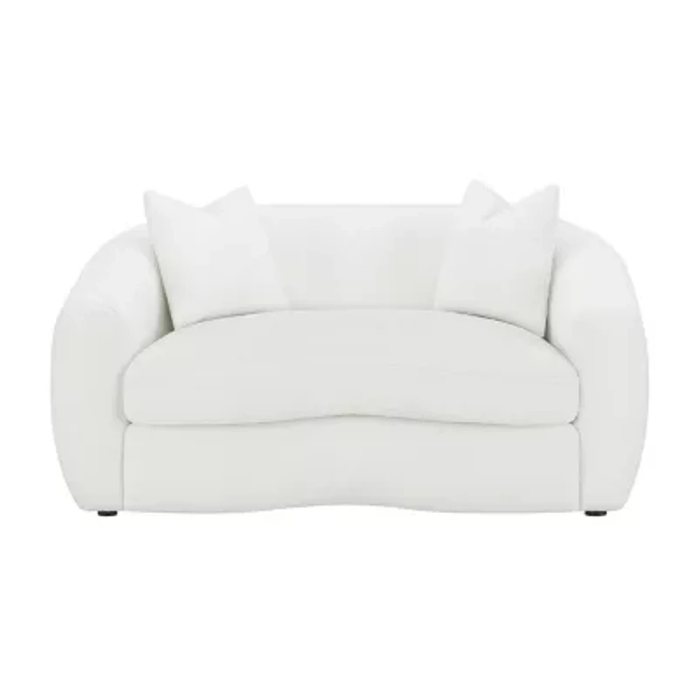 Isabella Pad-Arm Loveseat