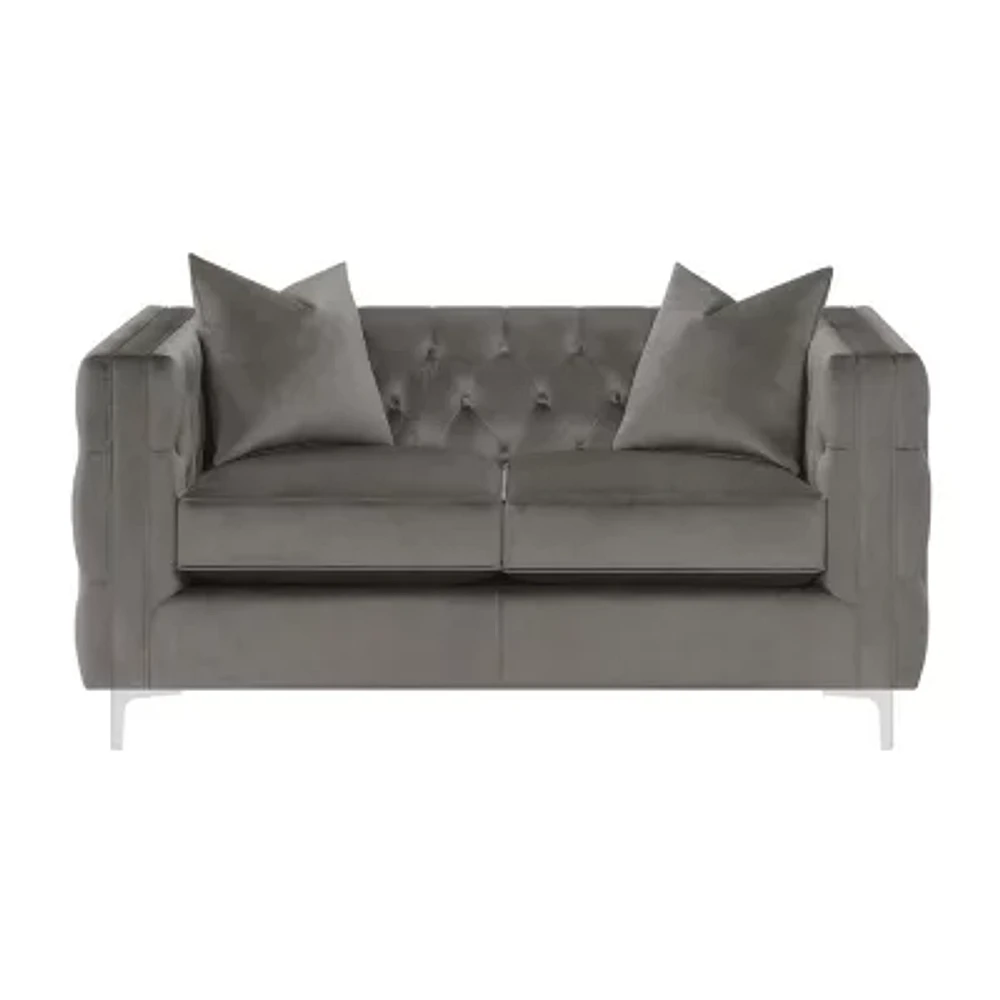 Phoebe Track-Arm Loveseat