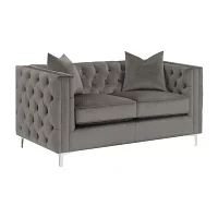 Phoebe Track-Arm Loveseat