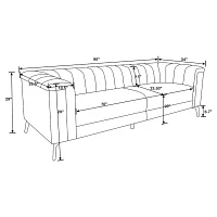 Chalet Pad-Arm Sofa