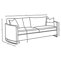 Corliss Track-Arm Sofa