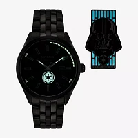 Citizen Star Wars Mens Black Stainless Steel Bracelet Watch Bm7255-61w