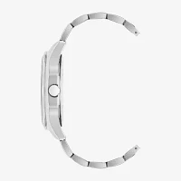Armitron Mens Silver Tone Stainless Steel Bracelet Watch 20-5634gysv