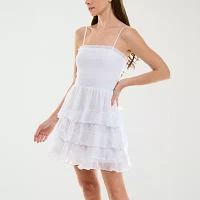 Trixxi Womens Fit + Flare Dress Juniors