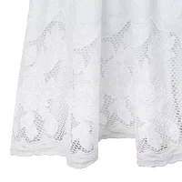Rare Editions Big Girls Sleeveless Eyelet Maxi Dress