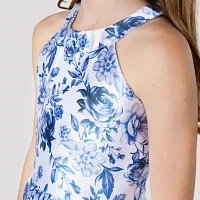 Rare Editions Big Girls Sleeveless A-Line Dress
