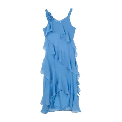 Rare Editions Big Girls Sleeveless Maxi Dress