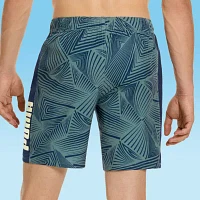 PUMA Mens Drawstring Waist Logo Swim Shorts