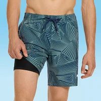 PUMA Mens Drawstring Waist Logo Swim Shorts