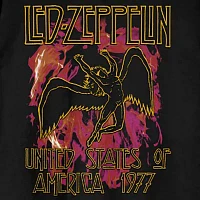 Mens Short Sleeve Led Zeppelin Graphic T-Shirt