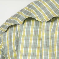 Berne Flex 180 Upf Mens Classic Fit Short Sleeve Plaid Button-Down Shirt