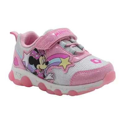 Disney Minnie Mouse Toddler Girls Light-Up Sneaker
