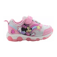 Disney Minnie Mouse Toddler Girls Light-Up Sneaker