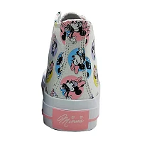 Disney GIrls Minnie Mouse Hightop Sneaker