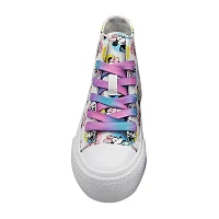 Disney GIrls Minnie Mouse Hightop Sneaker