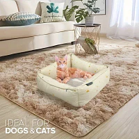 Precious Tails 20in Celestial Tan Pet Beds