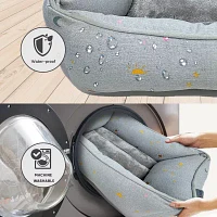 Precious Tails Celestial 24in Gray Pet Beds