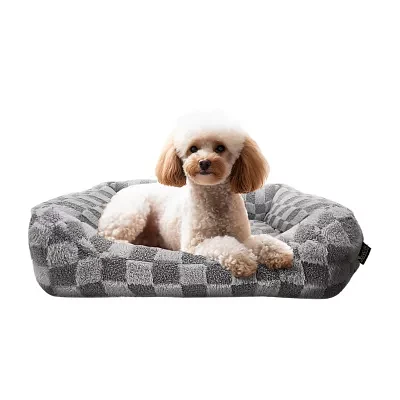 Precious Tails 30" Gray Cuddler Pet Beds