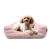 Precious Tails 26" Pink Cuddler Pet Beds