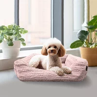Precious Tails 30" Pink Cuddler Pet Beds
