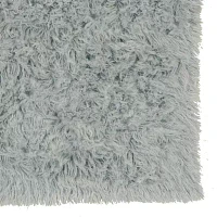 Linon Flokati Solid Woven Round Area Rug