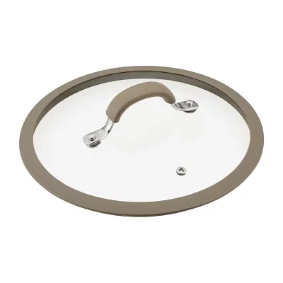 Rachael Ray Cook + Create 10" Silicone-Rimmed Glass Lid