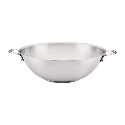 Rachael Ray Professional Stainless Steel 14" Wok