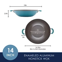 Rachael Ray Cook + Create 14" Aluminum Wok