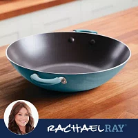 Rachael Ray Cook + Create 14" Aluminum Wok