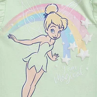 Tinkerbell Baby Girls Short Sleeve Tinker Bell Bodysuit