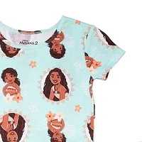 Disney Collection Little & Big Girls 4-pc. Moana Pajama Sets