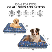 Precious Tails 40" Blue Orthopedic Pet Beds