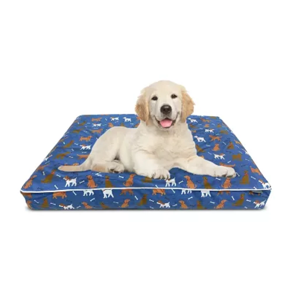 Precious Tails 40" Blue Orthopedic Pet Beds