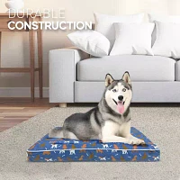 Precious Tails 40" Blue Orthopedic Pet Beds