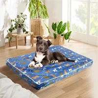 Precious Tails 40" Blue Orthopedic Pet Beds