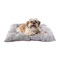 Precious Tails 23" Gray Tufted Pet Beds