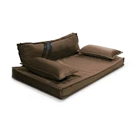 Precious Tails 35" Mocha Orthopedic Pet Bed
