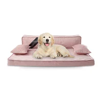 Precious Tails 35" Pink Orthopedic Pet Beds