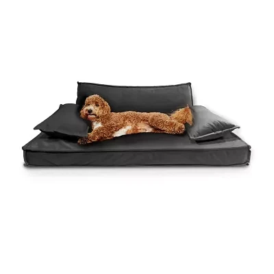 Precious Tails 39" Gray Orthopedic Pet Beds