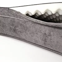 Precious Tails 39" Gray Orthopedic Pet Beds
