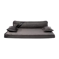 Precious Tails 39" Gray Orthopedic Pet Beds