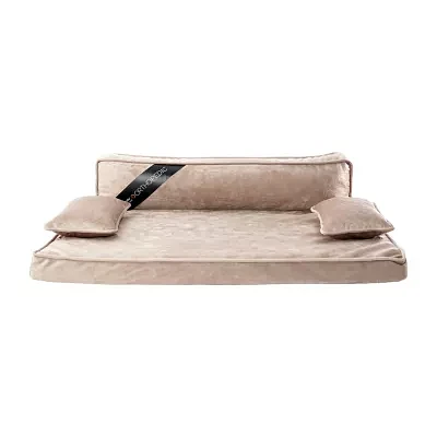 Precious Tails 38" Taupe Orthopedic Pet Beds