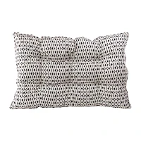 Precious Tails 23" Ivory Black Mat Pet Beds