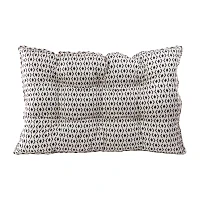 Precious Tails 35" Ivory Black Mat Pet Beds