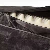Precious Tails 39" Charcoal Orthopedic Pet Beds