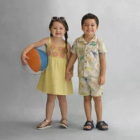Okie Dokie Toddler & Little Girls Sleeveless A-Line Dress