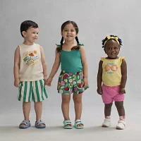 Okie Dokie Toddler & Little Girls Pull-On Short