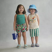 Okie Dokie Toddler & Little Girls Pull-On Short