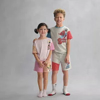 Disney Collection Little & Big Boys 2-pc. Spiderman Short Set